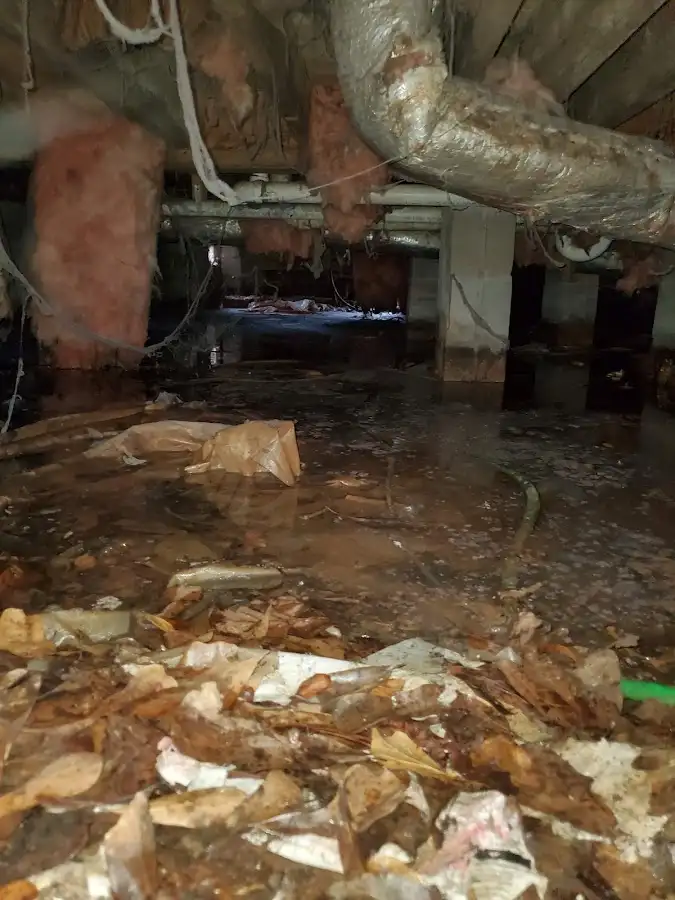 Crawl space flood assessment for Leak Detection & Repair in Mecca
